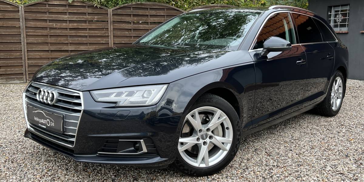 Frontansicht Audi A4 B9 Facelift 2015