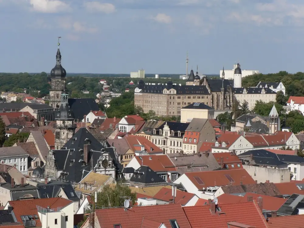 Luftaufnahme Altenburg