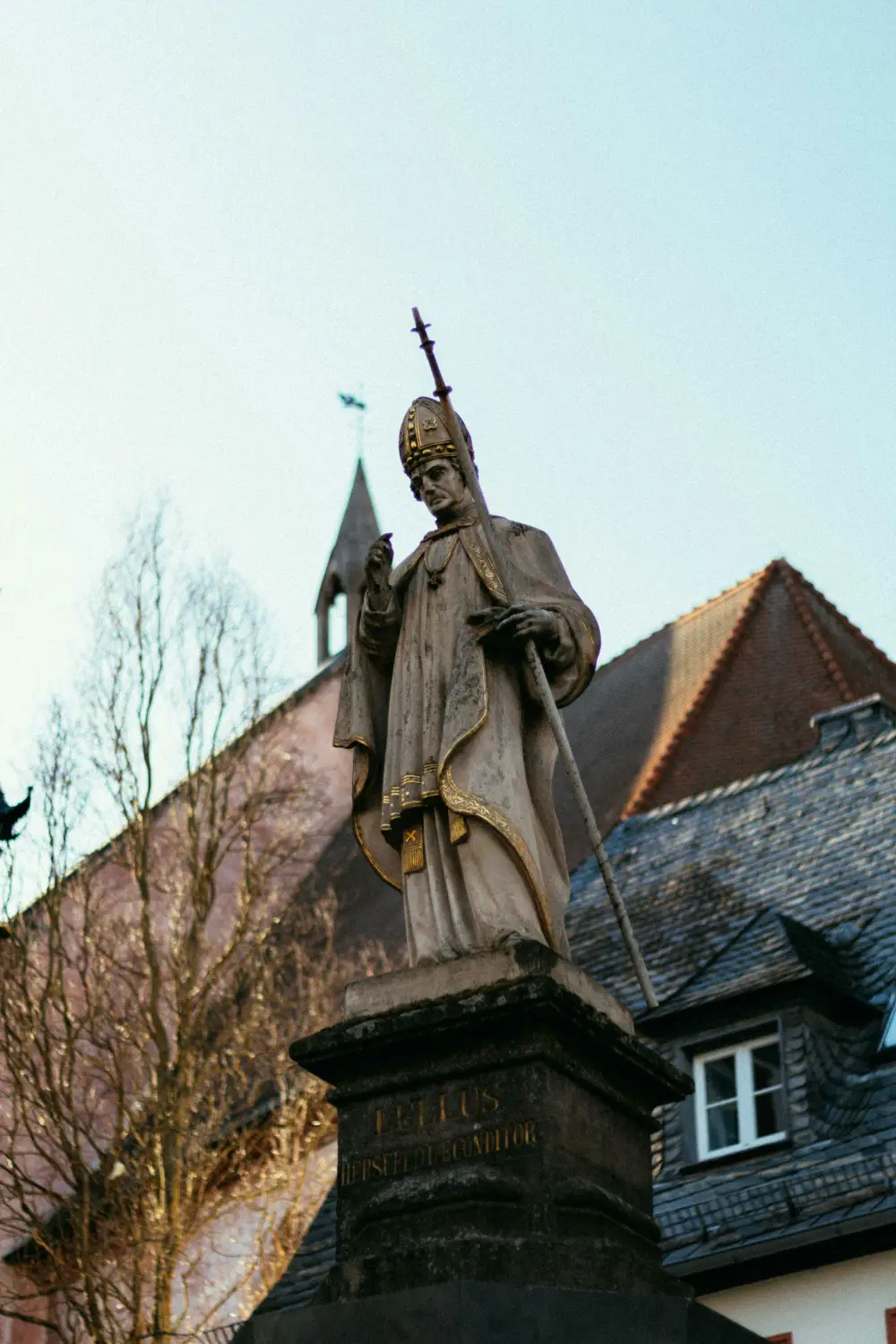 Historischer Brunnen Auf Dem Bad Hersfelder Platz
