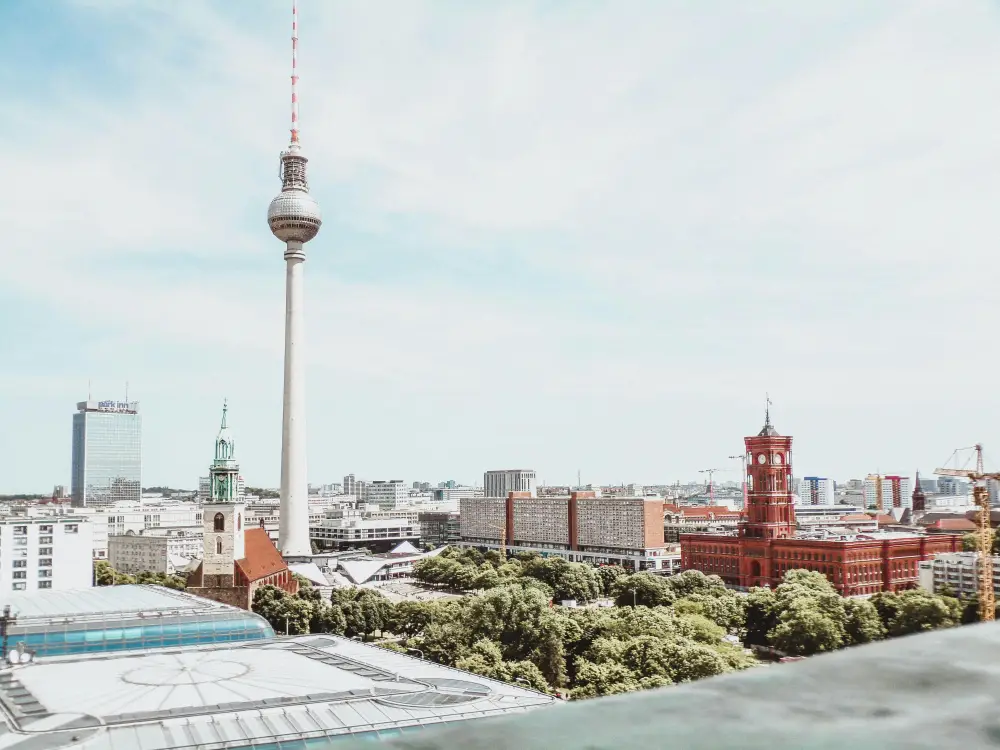 Berlin mit Blick auf Fernsehrturm