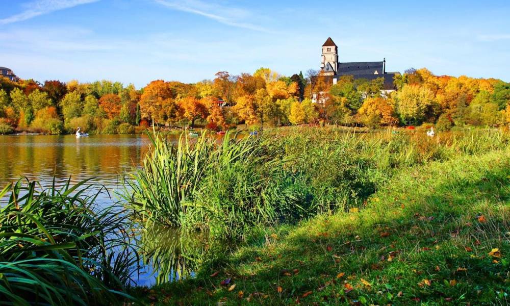 Schlossteich in Chemnitz