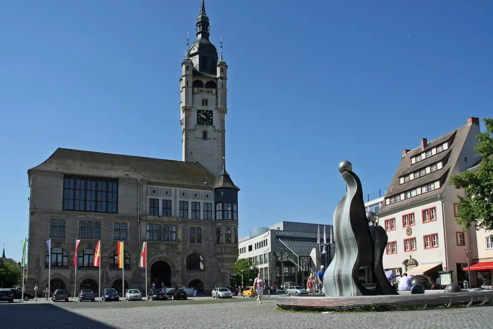 Marktplatz in Dessau