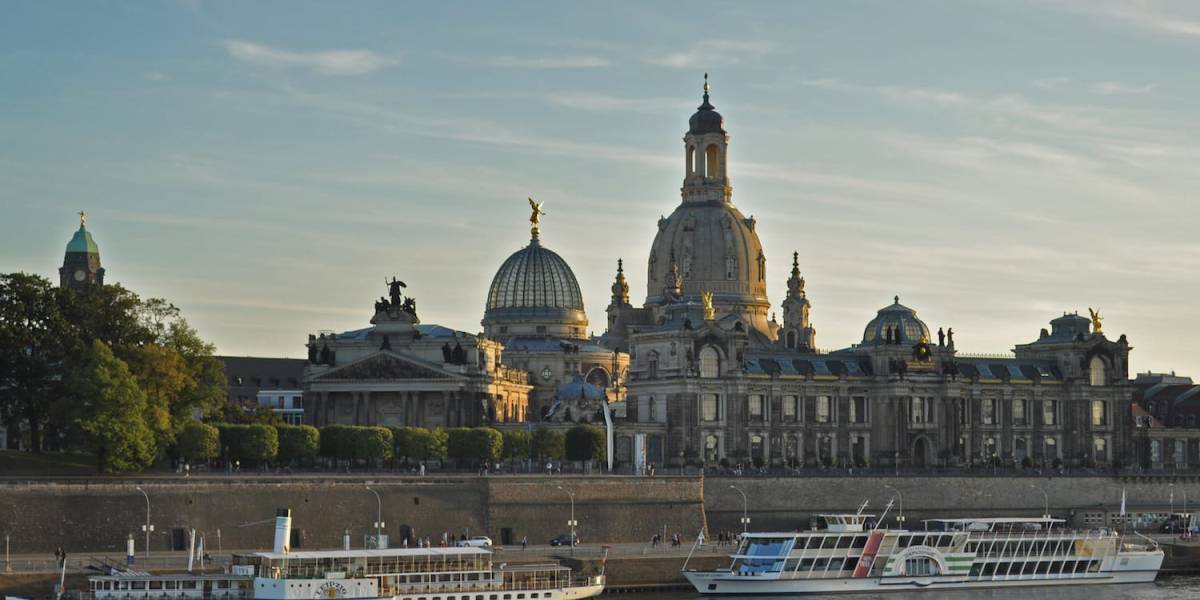 Das blaue Wunder in Dresden