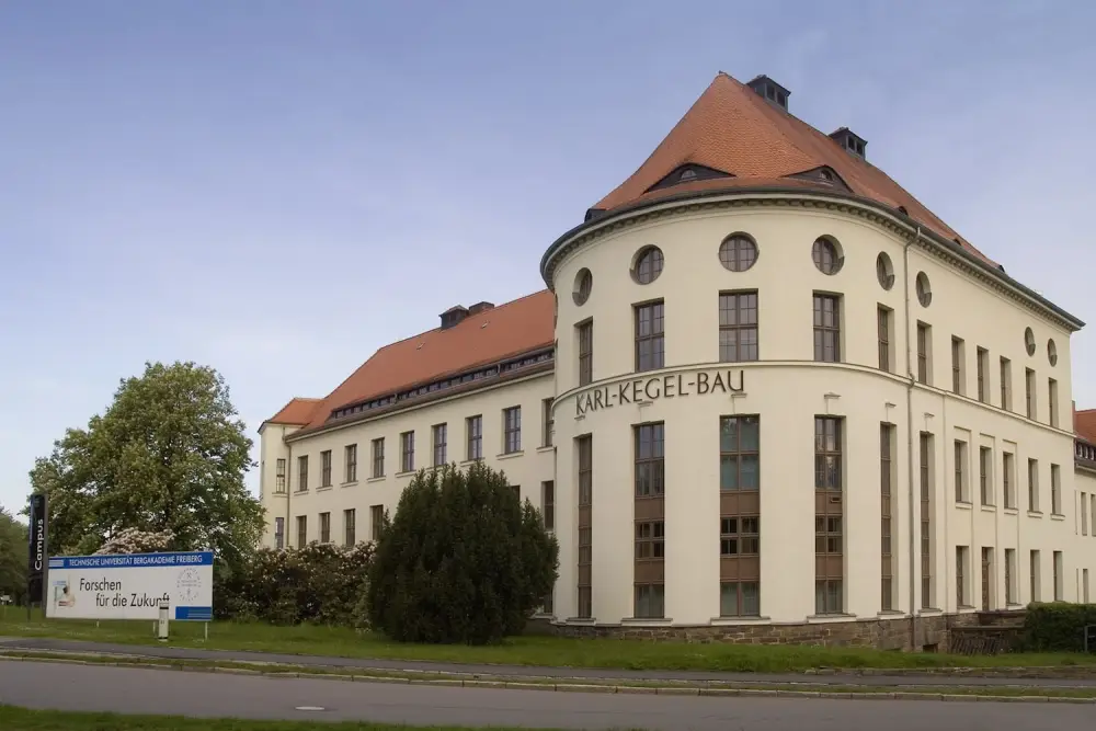 Karl Kegel Bau der technischen Universität Freiberg