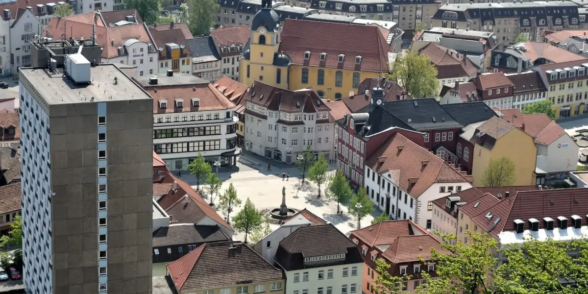 Suhl Vogelperspektive