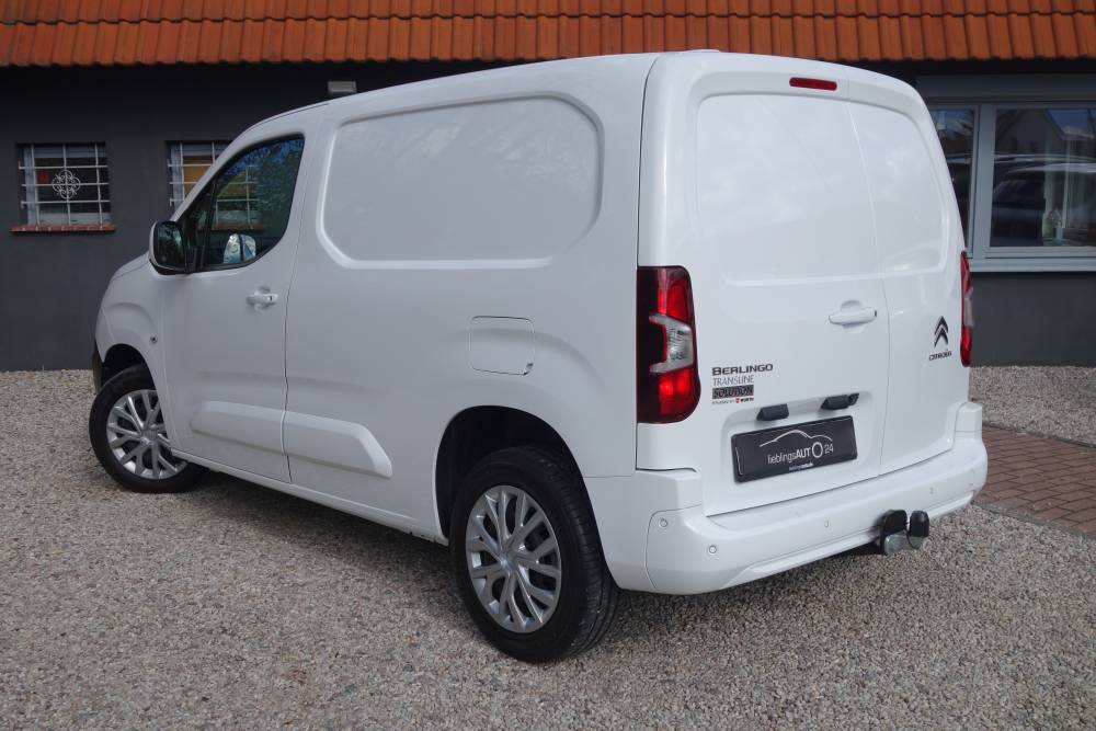 Heckansicht Citroen Berlingo Facelift 2008
