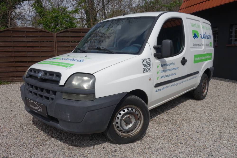 Frontansicht Facelift Fiat Doblo Cargo 2001 vor Facelift