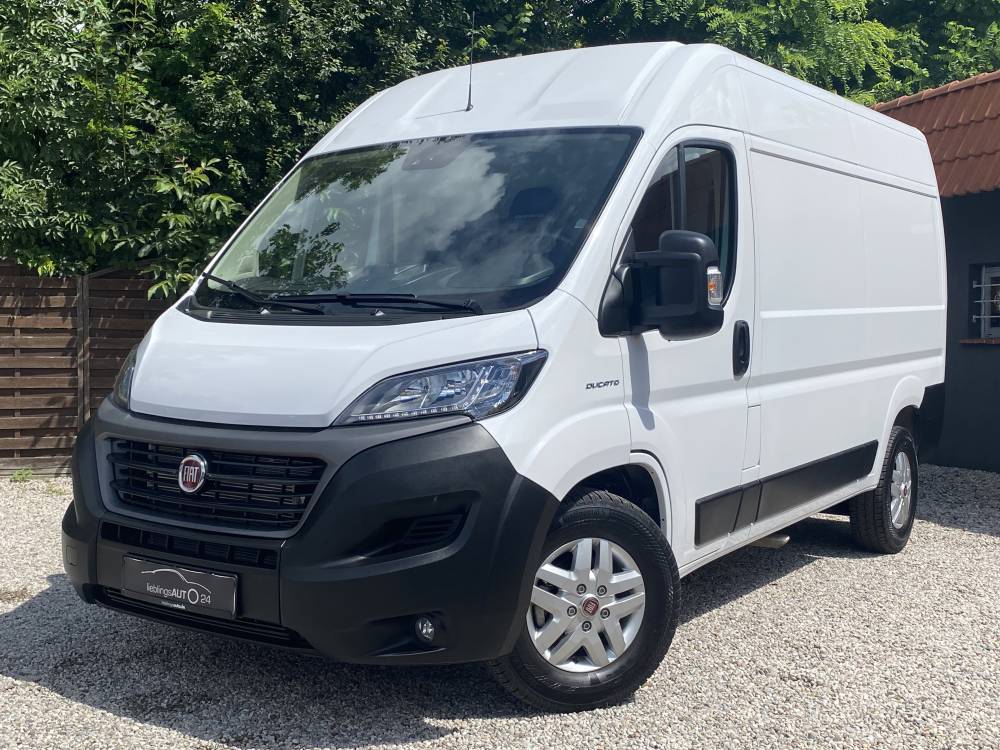 Frontansicht Fiat Ducato Facelift 2019, geringe optische Änderungen
