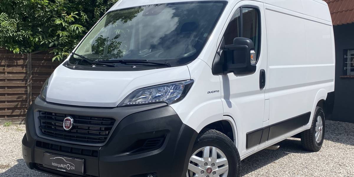 Frontansicht Fiat Ducato Facelift 2019, geringe optische Änderungen