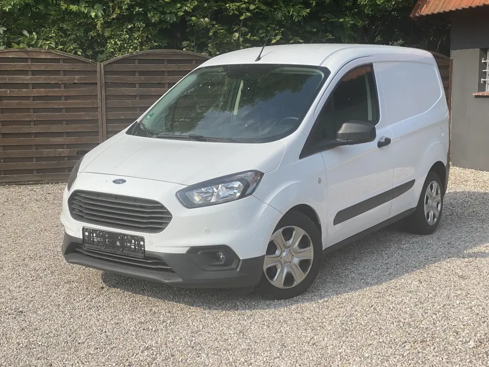 Frontansicht Ford Transit Courier Facelift 2018