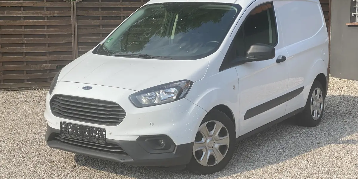 Frontansicht Ford Transit Courier Facelift 2018