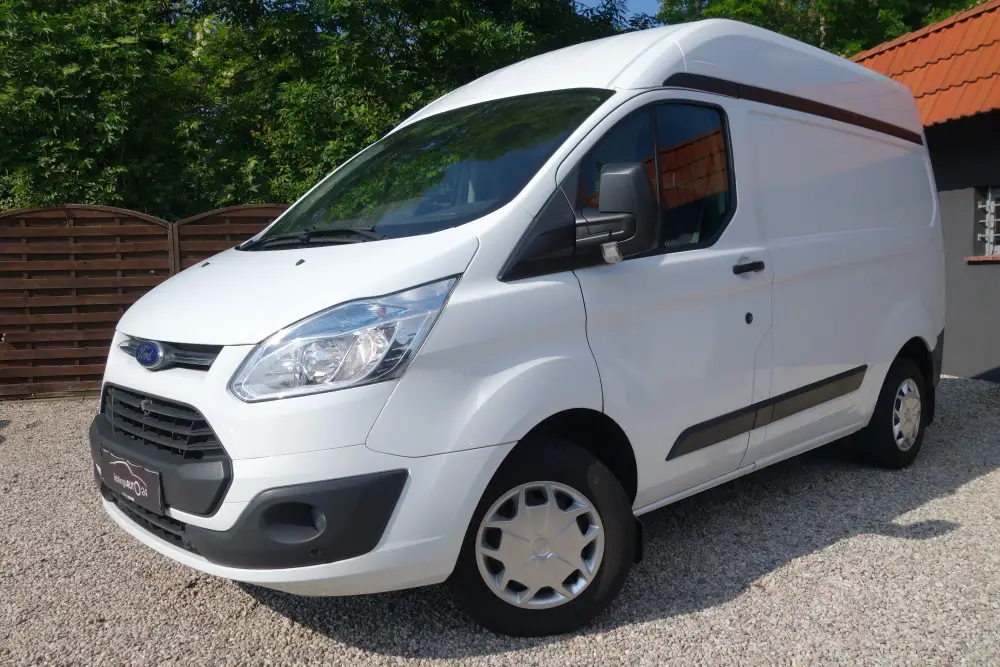 Frontansicht Ford Transit Custom Facelift 2016