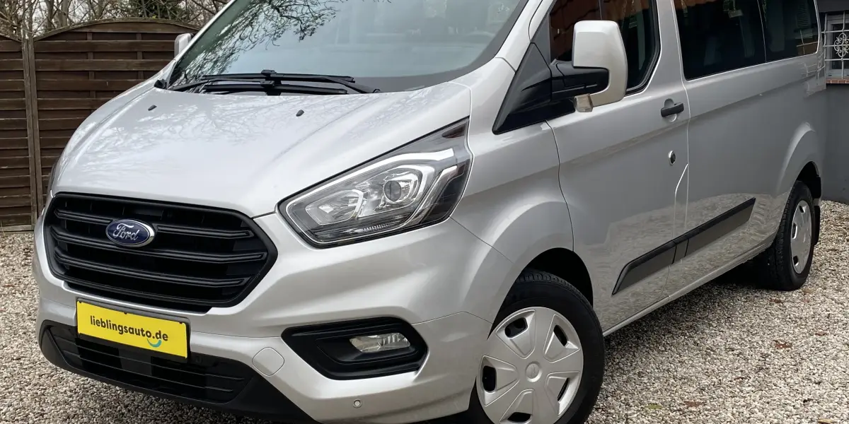 Frontansicht Ford Transit Custom Facelift 2018