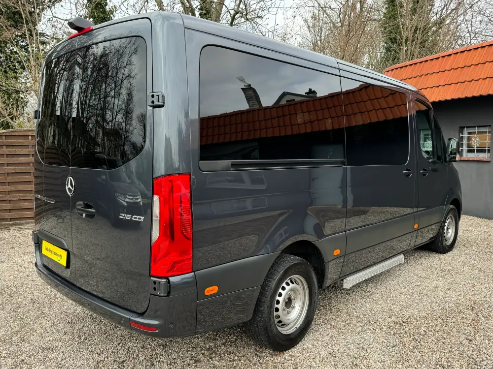 Heckansicht Mercedes-Benz Sprinter (W907 / W910) Facelift 2018
