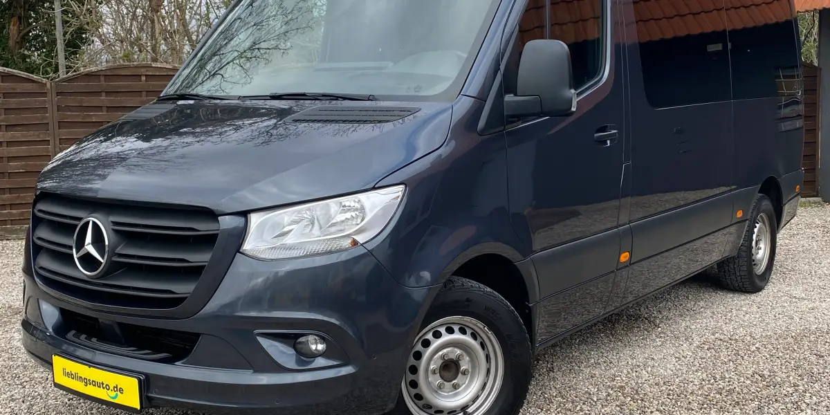 Frontansicht Mercedes-Benz Sprinter (W907 / W910) Facelift 2018