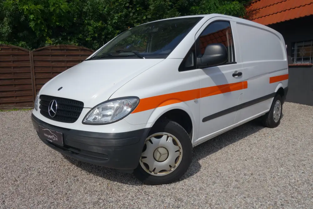 Frontansicht Mercedes-Benz Vito Facelift 2003