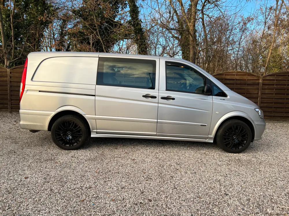 Seitenansicht Mercedes-Benz Vito Facelift 2010