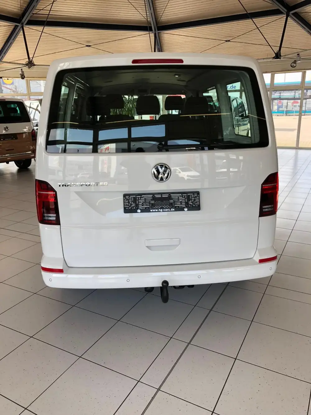 Heckansicht Volkswagen Transportter T6.1 Facelift 2021